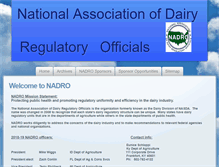 Tablet Screenshot of nadro.org